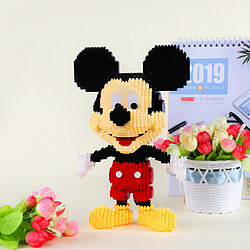 Universal Mickey Mouse Diamant Blocs Mini Modèle 3D Dessin Animé Classique Mini Blocs Poupées Blocs Jouets | Module Bâtiment(Coloré)