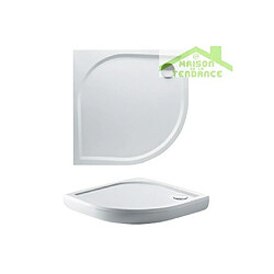 Receveur de douche quadrant en marbre RIHO KOLPING DB10 80x80x3 cm