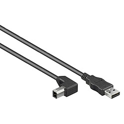 PremiumCord Câble USB 2.0 A B 0 5 m 90 ° F