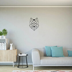 EPIKASA Décoration Murale en Métal Loup 2