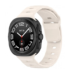 Bracelet En Silicone Lisse Phonecare Pour Samsung Galaxy Watch Ultra - 47mm - Crème