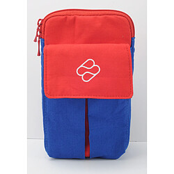 Blade Nintendo Commutateur - Sac de rangement Soft Sac Soft - Contrôleurs de joie - rouge avec bleu