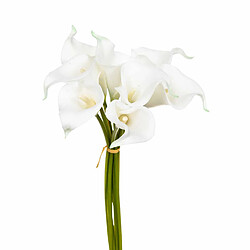 Atmosphera, Createur D'Interieur Bouquet 8 Arums artificiels - H. 36 cm - Blanc