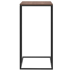 Avis vidaXL Table d'appoint Noir 40x30x59 cm Bois d'ingénierie