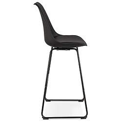 Avis Alterego Tabouret de bar 'CHOKO' noir