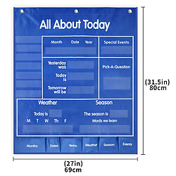 Acheter Outil d'enseignement éducatif Calendrier Sac suspendu Jouet