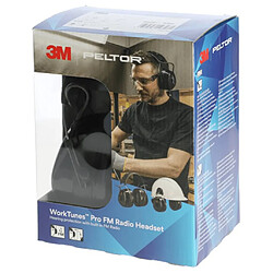 3M Protection auditive avec radio Worktunes Pro Peltor Noir 34732