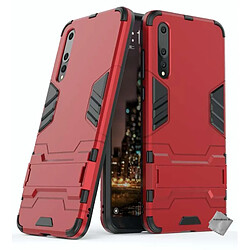 Htdmobiles Coque rigide anti choc pour Huawei P20 Pro + film ecran - ROUGE