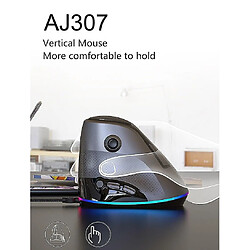 Avis Universal YYH-Vertical ergonomic souris câblée de souris programmables (rose)