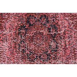 Avis Vidal Tapis de laine 259x168 rouge Ultra Vintage