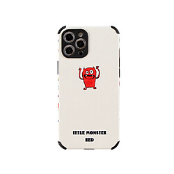 C08 Couverture arrière Housse de téléphone portable Protection Soft Shell Dessin animé Couverture de monstre Couverture de protection anti-chute pour iPhone 12 Case