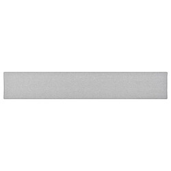 vidaXL Tapis de couloir Gris clair 50x300 cm