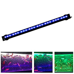 Acheter Lumière D'aquarium Avec Trou De Bulle D'air RGB LED étanche UK 42cm 24 Perles