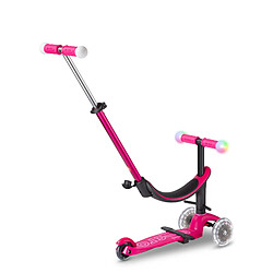 Trottinette évolutive Mini Micro 3en1 Révolution Magic Rose pas cher