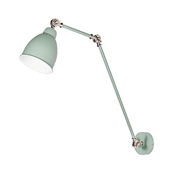 Beliani Lampe murale MISSISSIPPI Métal Vert clair