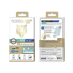 Tiger Verre Trempé pour Samsung Galaxy S23+/S22+ Anti Lumière Bleue Ultra-résistant Transparent