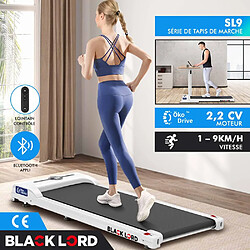 BLACK LORD Tapis de Marche Électrique Maison Bureau Gymnase Fitness Télécommande