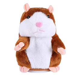 Universal Jolie hamster parlante en peluche - enregistreur de son farci (brun clair)