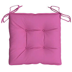 Acheter vidaXL Coussins de chaise - Rose