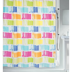 Spirella Rideau de douche Polyester PITTORE 180x200cm Multicolor