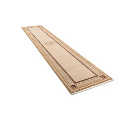 Vidal Tapis de couloir en laine 399x81 brun Darya