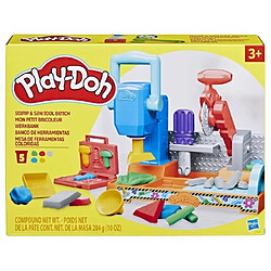 Playdoh Play-Doh, coffret Mon petit bricoleur avec pâte a modeler