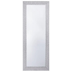 Beliani Miroir MERVENT Blanc