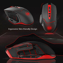 Souris Gamer Redragon MIRAGE (M690) sans fil / wireless 7 boutons, 4800 DPI, optique, recepteur USB pas cher