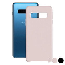 Totalcadeau Coque de protection compatible Samsung Galaxy S10+ - Etui smartphone Couleur - Noir pas cher