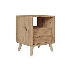 Avis Bestmobilier Diego - table de chevet - bois - 40 cm