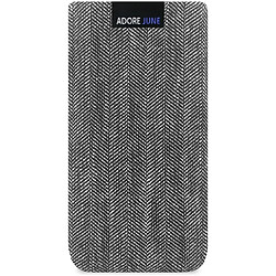 Acheter Adore June Business Housse Compatible avec Apple iPhone 11, Pochette Établie Caractéristique Matériel avec Affichage Nettoyage Effet, Gris/Noir