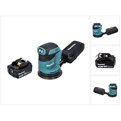 Makita DBO 180 M1 Ponceuse excentrique sans fil 18 V Li + 1x Batterie 4.0Ah - sans chargeur