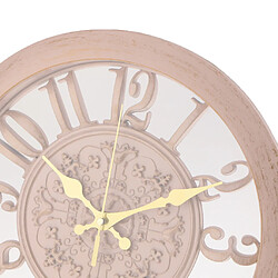 Avis horloge murale 3d rétro vintage en plastique nombre silencieux horloge murale lumière or