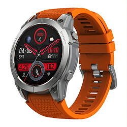 Yonis Montre Connectée AMOLED GPS Étanche Orange