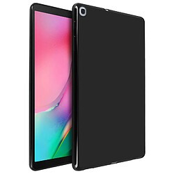 Avizar Coque Samsung Galaxy Tab A 10.1 2019 Silicone Flexible Résistant Ultra fine Noir