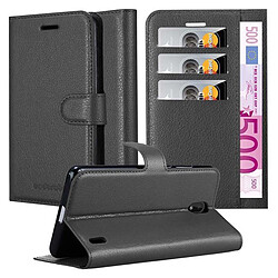 Cadorabo Coque Nokia 1 PLUS Etui en Noir