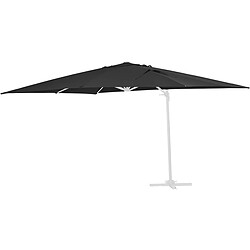 Habitat Et Jardin Toile pour parasol jardin déporté Sun 3 - 3 x 3 m - Noir