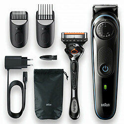 Braun BeardTrimmer 5 BT5341 Noir, Bleu