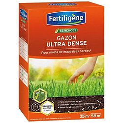 Fertiligene Graines Gazon Ultra Dense Pour Moins de Mauvaises Herbes - 875 g