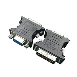 PremiumCord Adaptateur DVI DVI24 + 5M VGA 15F nickelé