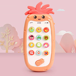 Téléphone Portable Jouet Enfants Bébé Enfants Jouer Téléphone Portable Apprentissage Amusant Cadeau Rouge