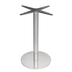 Pied de Table Rond en Acier Inoxydable - Bolero