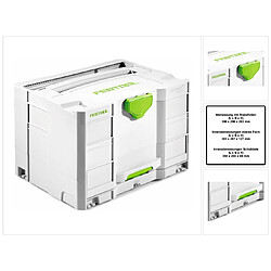 Festool Systainer T-LOC SYS-COMBI 2 Coffret pour outils 396 x 296 x 270mm (200117)