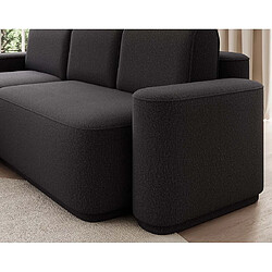 Acheter Bestmobilier Sam - canapé d'angle gauche 4 places convertible avec coffre en tissu