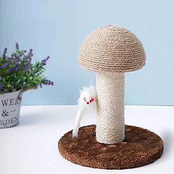 Acheter Universal Fournitures pour animaux de compagnie Axe de corde de sisal pour jouet pour chat Ceinture à gratter Cadre en bois avec escalier pour jouet Champignon Fitness Katie Post