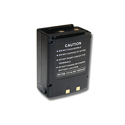 vhbw Batterie remplacement pour Icom BP-166, CM-166, CM-166S, CM-22A pour radio talkie-walkie (1000mAh, 12V, NiMH)