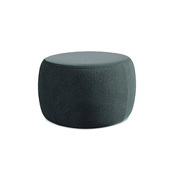 Pouf Makamii KOA velours - marin