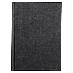 Goldline 140 g/m Ivoire Format A6 Portrait Carnet de croquis relié Papier Noir