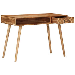 Avis vidaXL Bureau 115x50x76 cm Bois d'acacia massif