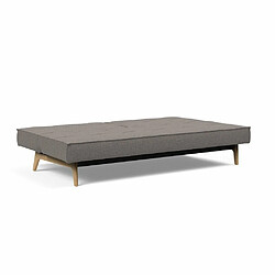 Acheter Inside 75 INNOVATION LIVING Canapé convertible SPLITBACK EIK 115*200 cm tissu Mixed Dance Grey